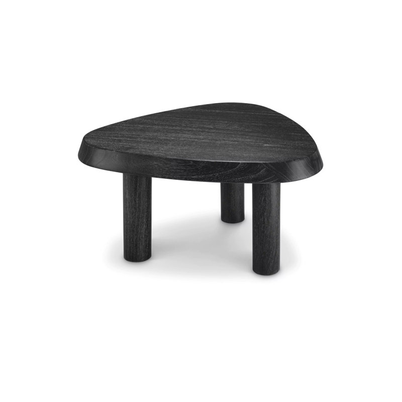 Briel Solid Wood Coffee Table, Gray, 13.78" H x 29" L x 23" W