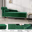 Hymes Velvet Chaise Lounge-1022695453