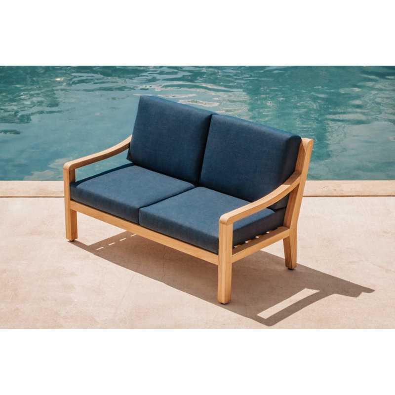 Solerno Heated Loveseat, Indigo