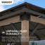 Pavillon de jardin Sunjoy-91016877