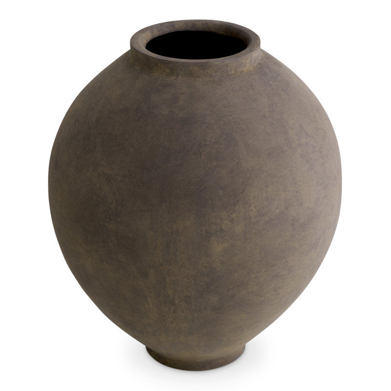 Moon Handmade Fiberclay Table Vase, 22.44" H x 16.54" W x 16.54" D