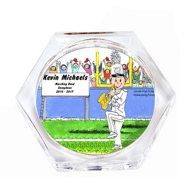 Ensemble de 4 sous-verres personnalisables, Oui