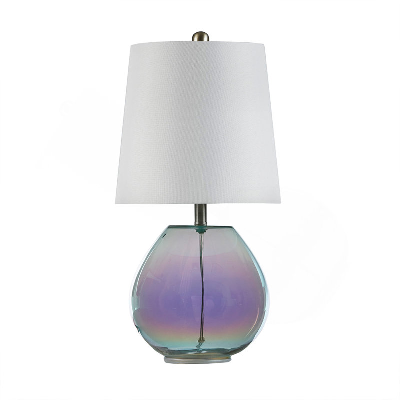 Ranier Iridescent Glass Table Lamp