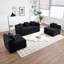 Canapé modulaire surdimensionné Boneless 8-en-1, velours côtelé, canapé modulaire en forme de L, sans assemblage.-370393163