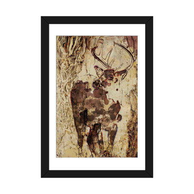 «Deer In The Forest», impression sur toile tendue