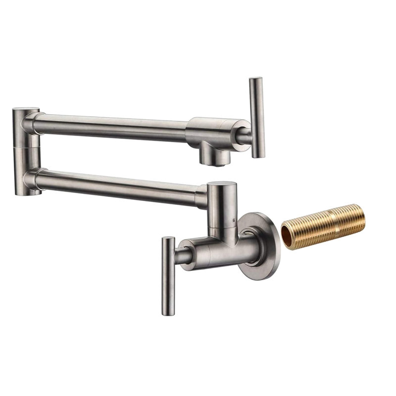 Robinet de baignoire autoportant avec fixation au sol à main - noir mat, métal solide, débit élevé, bec pivotant à 360 degrés, poignée de baignoire rotative pour salle de bain