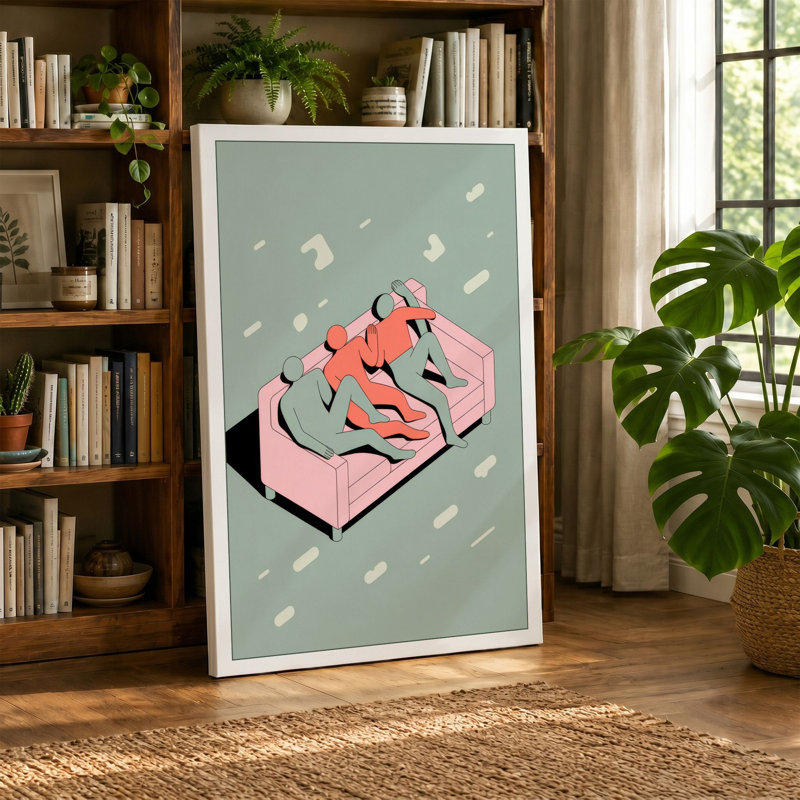 Comfort in Abundance Modern - Wrapped Canvas, 18x12 - 45.7 x 30.5 cm, White Border