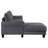 Grey Loose Back Sectional Sofa
