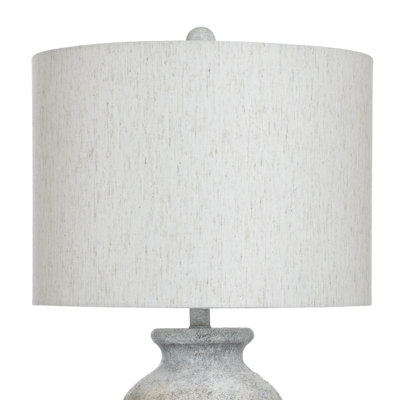 Aimee Table Lamp - Light Oatmeal Shade