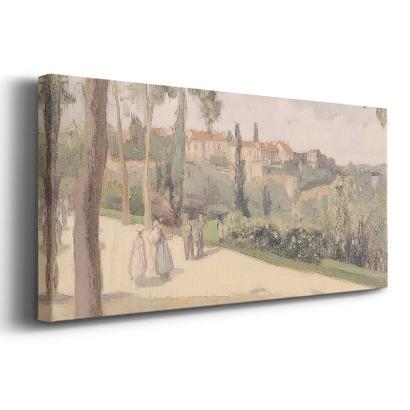 Série paysage - L XXIV - Toile tendue avec châssis - Prêt à accrocher, H 12 po x l 30 po