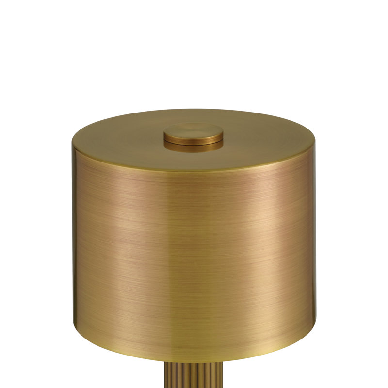 Traverse Standard Table Lamp, Brass
