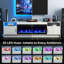 80" Electric Fireplace TV Stand -582862160