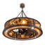Whispering Pines Downrod Ceiling Fan