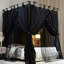 Moustiquaire et toile pour moustiquaire 4 couches