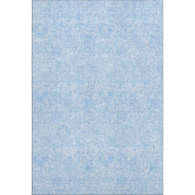 Premium Machine Washable Prisco Sky Rug