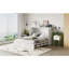 Lit escamotable double avec tiroir et un ensemble de prises et ports USB, structure de poulie-1388006402-1388006403