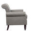 Faux Leather Armchair-551022254
