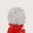 Lighted  Santa Hat Style Christmas Tree Set Of 2, 4Ft Artificial Tree With Warm White Lights, Christmas Tree For Decoration Inside And Outside