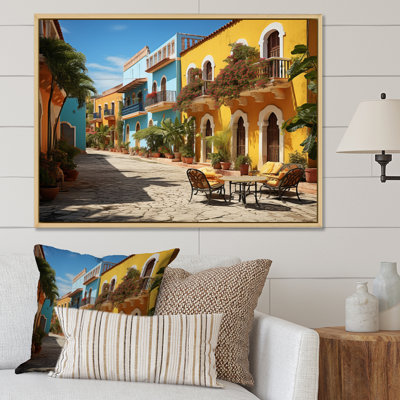 Caraibe City Charm Photo - reproduction sur toile