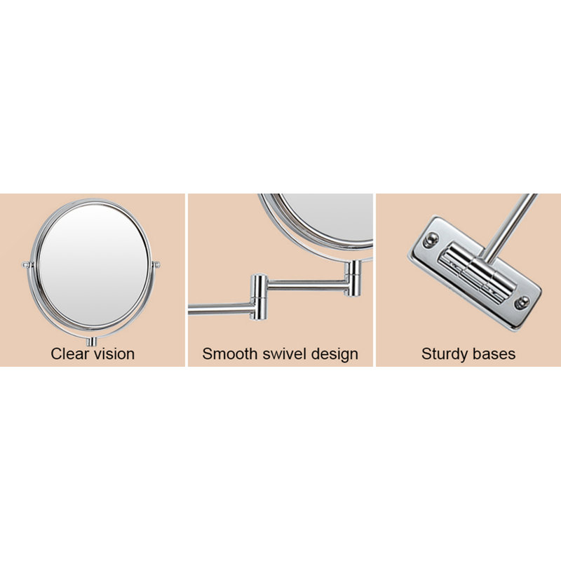 Snover Metal Wall Mirror