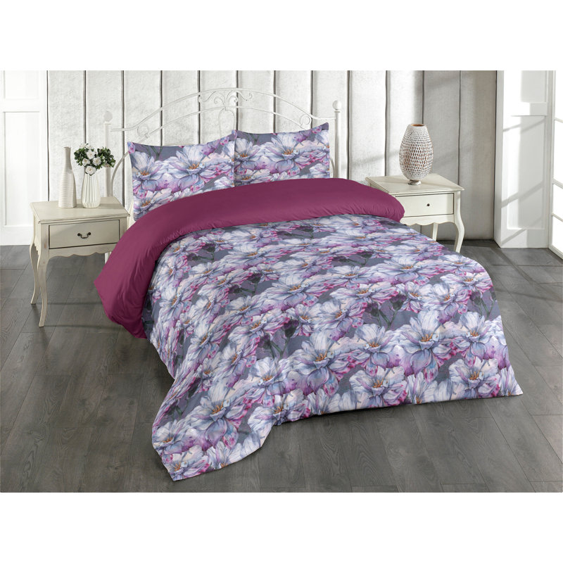 Donjae Duvet Cover, King Duvet Cover + 2 Standard Shams