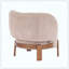 Fauteuil à oreilles confortable pour un salon confortable-112325166