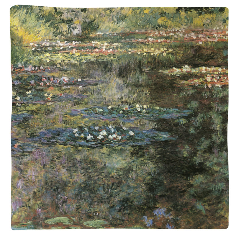 Claude Monet Cotton Floral Square Napkin