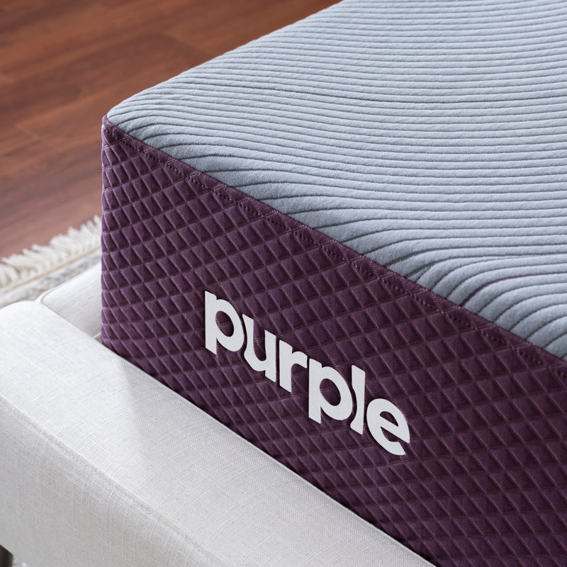 Purple Modern Plus Firm Hybrid Mattress with GelFlex Grid, 3-Zone Coil System & Cooling SoftFlex Cover, Queen
