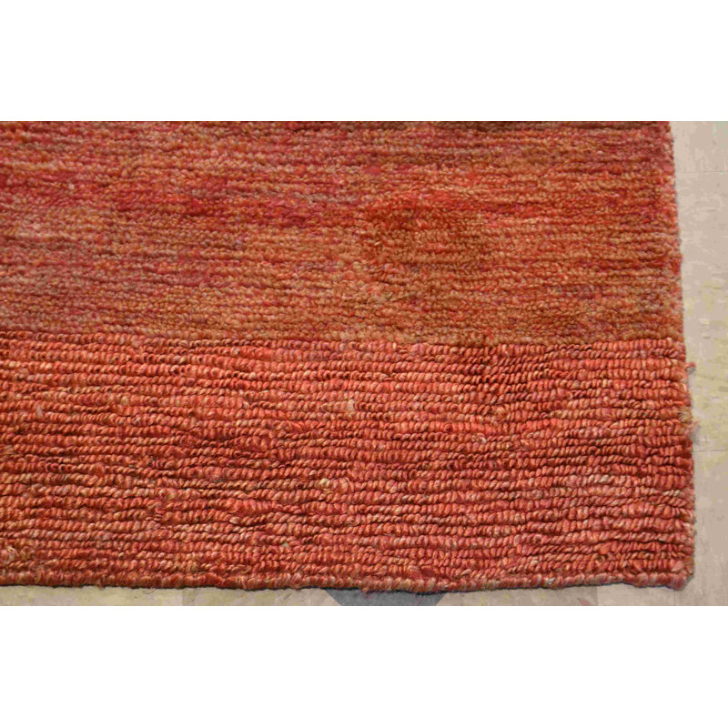 Jute / Sisal Area Rug in Red