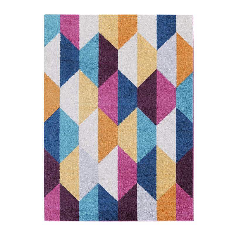 Mystic Geometric Area Rug, Rectangle 160cm x 220cm