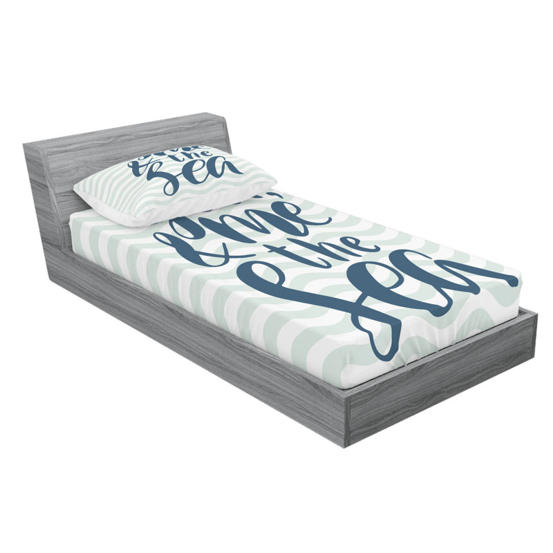 Microfiber Sheet Set, Twin XL Sheet Set with Fitted Sheet