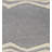 Contemporary Gray Chevron Overtufted Cotton Throw Pillow Set