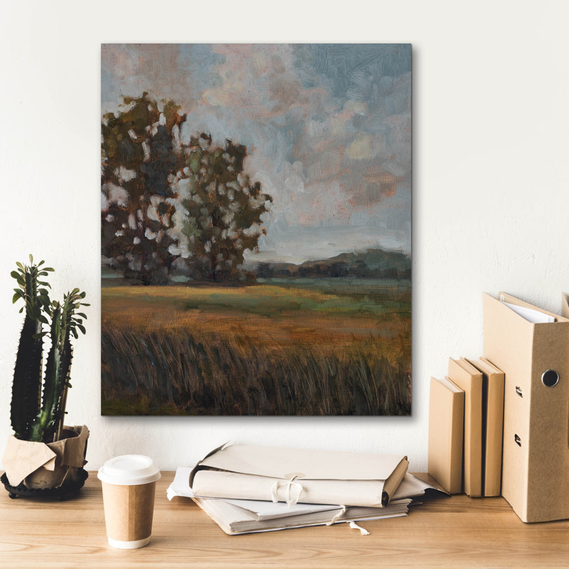  «The Opened Field» par Marian Parsons, art mural sur toile, 20 po x 24 po, H 24 po x l 20 po