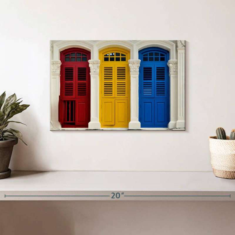Portes singapouriennes Lilie, H 8 po x l 12 po
