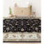 Elegance Oriental Area Rug in Black/Ivory