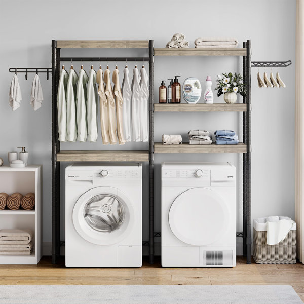 Homhougo Metal Laundry Room Organizer & Reviews | Wayfair
