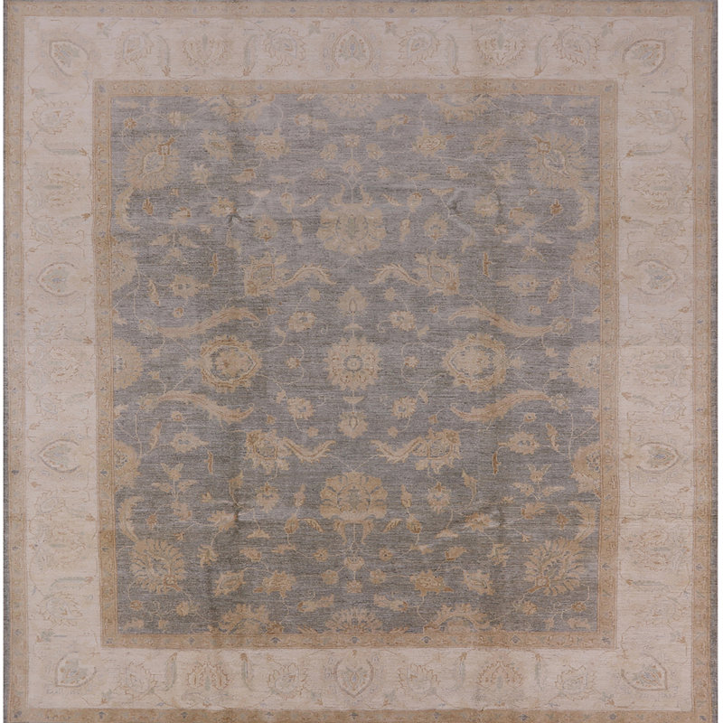 Tapis brun Chelan, Carré 5 pi