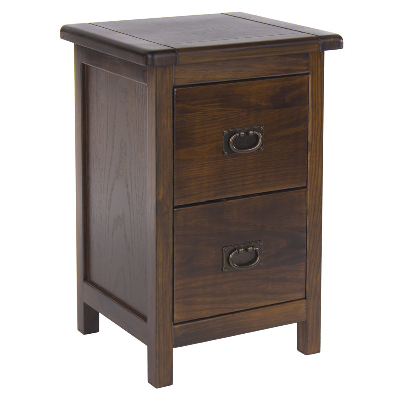 Alsace 2 Drawer Bedside petite Table