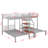 Metal Triple Bunk Bed For 3,Twin Over Twin&Twin Size Bunk Beds With Storage Shelves Staircase-460831710