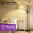 63'' LED Arched/Arc Floor Lamp With Remote Switch And Foot Switch-432904443