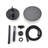 Ceiling Mount Round Shower Combo Set