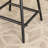 Valladares Rectangular Glass Outdoor Side Table , 33 " W 31 " D