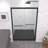 44-48"X72" Aluminum Frame Double Sliding Shower Door,Bypass Bathroom Sliding Door With Premium 5/16" (8Mm) Clear Tempered Glass, Hardware Sliding Glass Shower Enclosure