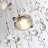 Sandifer 24" W 8-Light Dimmable Tiered Chandelier with Crystal Accents