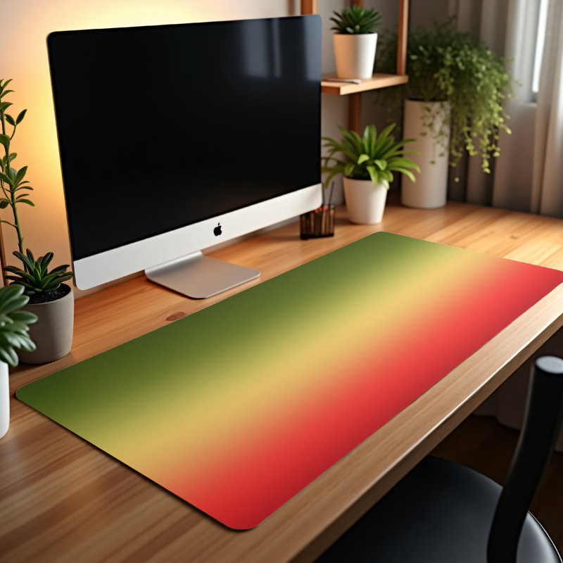 Polyester Desk Pad, 14.4x12.1