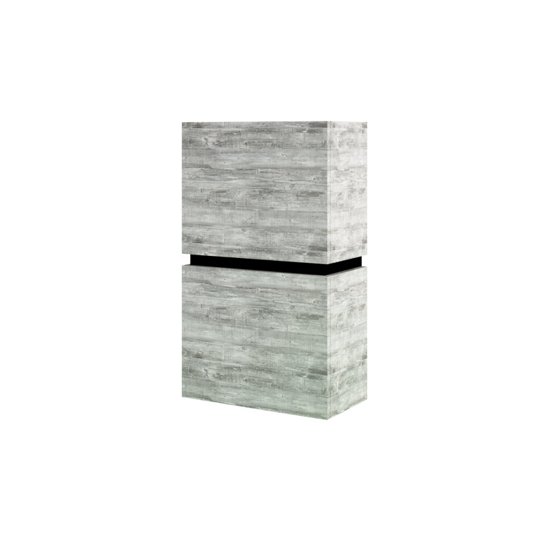 Flensburg Bathroom Cabinet, Evola Raw