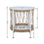 Table d'appoint d'extérieur 17,32 po Bohemian Garden