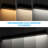 4Ft 40W 3Cct Dimmable Anti-Glare Honeycomb Linear Light, 3000K/4000K/5000K Selectable