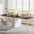 78.7 Inches Two Person Computer Desk With 5 Drawers-1088256566