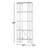 Yara Etagere Bookcase